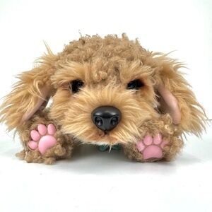 Little Live Pets My Really Real Puppy CURLEY Dog Golden Doodle Curly Cavoodle